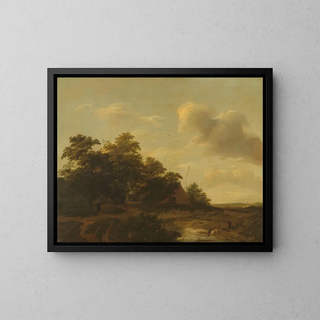 Jan Vermeer van Haarlem the Elder - Landscape with a Farm.webp