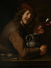 Junge trinkend Wein - Jan Vermeer van Utrecht — Ansicht des Kunstwerks