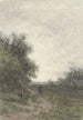 Landschaft mit einem Reiter und einer Schafherde mit Hirte - Jan Vrolijk — Ansicht des Kunstwerks
