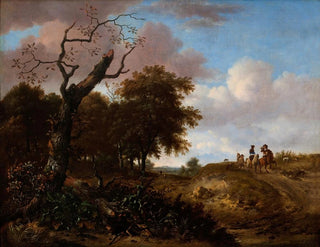 Jan Wijnants - Hunting party in the dunes.webp