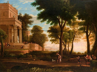 Jan Wolaski - Landscape with a Classical Structure.webp