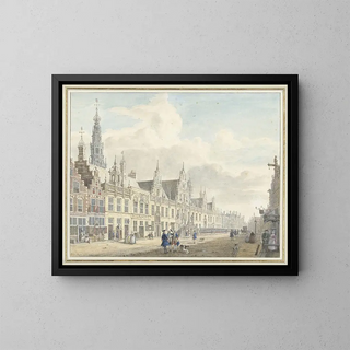 Jan de Beijer - Het stadhuis van Leiden.webp