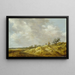 Pfad durch die Dünen - Jan van Goyen — gerahmtes Bild an der Wand