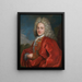 Portrait von Joannès Jacobus Moretus - Jan van Helmont — gerahmtes Bild an der Wand