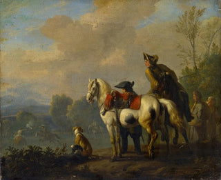 Jan van Huchtenburg - A Duel on Horseback.webp