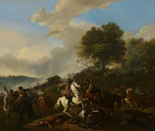 Jan van Huchtenburg - Ambushing a Convoy.webp