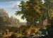 Paesaggio arcadico con i santi Pietro e Giovanni che guariscono il paralitico - Jan van Huysum — vista dell’opera