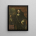 Portrait de Cornelis Jacobsz de Boer Kapitän der Marine - Jan van Neck — gerahmtes Bild an der Wand