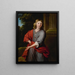 Portrait eines Jungen - Jan van Neck — gerahmtes Bild an der Wand