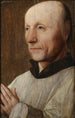 Portrait of a Man Possibly a Pilgrim - Jan van Scorel — artwork view