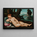 La Morte di Cleopatra - Jan van Scorel — quadro incorniciato alla parete