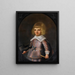 Ritratto di un giovane ragazzo con un cappello - Jan van Teylingen — quadro incorniciato alla parete