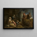 Campo nomadi - Jan van de Venne — quadro incorniciato alla parete