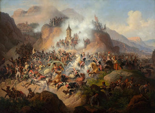 Battle of Somosierra - January Suchodolski — artwork view