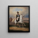 M. Paskiewicz's Portrait Equestrian Painting - January Suchodolski — framed artwork on a wall