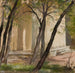 Garden of the Academy of Fine Arts in Saint Petersburg - Jan Cigliski — artwork view