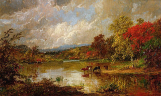 Jasper Francis Cropsey - Autumn Afternoon.webp