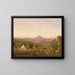 Herbstlandschaft, Sugar Loaf Mountain, Orange County, New York - Jasper Francis Cropsey — gerahmtes Bild an der Wand