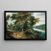 Diane et ses nymphes chassant - Jasper van der Lanen — quadro incorniciato alla parete