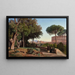 Colosseum seen from the Palatine - Jean-Achille Benouville — framed artwork on a wall