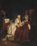 Die Heiratsantrag - Jean-Alphonse Roehn — Ansicht des Kunstwerks