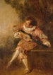Der Donor der Serenaden - Jean-Antoine Watteau — Ansicht des Kunstwerks