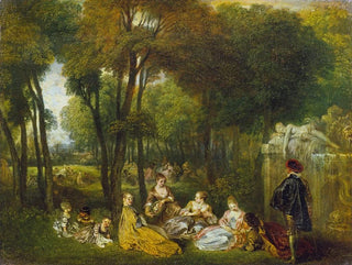 JeanAntoine Watteau - Les Champs Elises.webp