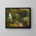 Les Champs-Élysées - Jean-Antoine Watteau — gerahmtes Bild an der Wand