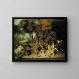 JeanAntoine Watteau - Pleasures of Love.webp