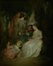 L'accord parfait - Jean-Antoine Watteau — vista dell’opera