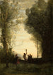 La Danse italienne - Jean-Baptiste-Camille Corot — Ansicht des Kunstwerks