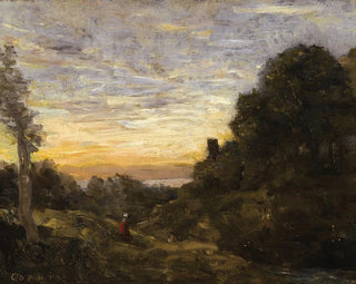 JeanBaptisteCamille Corot - La Tour dans les Arbres.webp