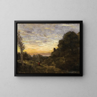 JeanBaptisteCamille Corot - La Tour dans les Arbres.webp