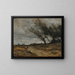 Le Coup de vent - Jean-Baptiste-Camille Corot — quadro incorniciato alla parete
