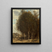 Lisière de bois - Jean-Baptiste-Camille Corot — gerahmtes Bild an der Wand