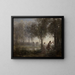 Orpheus, der Eurydike aus der Unterwelt führend - Jean-Baptiste-Camille Corot — gerahmtes Bild an der Wand
