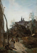 Semur le chemin de l'église - Jean-Baptiste-Camille Corot — Ansicht des Kunstwerks