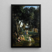 Silène - Jean-Baptiste-Camille Corot — quadro incorniciato alla parete