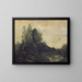 Souvenir d'Ariccia - Jean-Baptiste-Camille Corot — gerahmtes Bild an der Wand