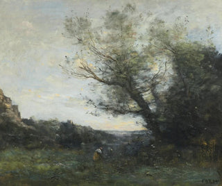 JeanBaptisteCamille Corot - Souvenir dItalie  La cueillette.webp