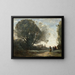 Ricordo di Terracina - Jean-Baptiste-Camille Corot — quadro incorniciato alla parete