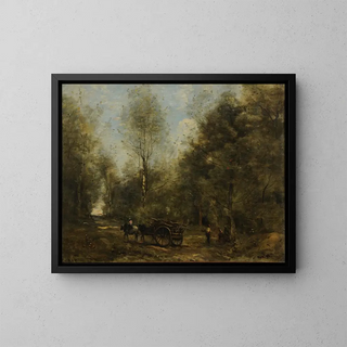 JeanBaptisteCamille Corot - Une alle dans les bois de Wagnonville.webp