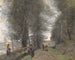 Sentier boscoso a Ville-d'Avray che costeggia lo stagno - Jean-Baptiste-Camille Corot — vista dell’opera