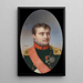 Napoleon I. Bonaparte - Jean-Baptiste-Jacques Augustin — gerahmtes Bild an der Wand