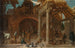 Ein Wachposten in den Ruinen einer Kirche - Jean-Baptiste Blanchard — Ansicht des Kunstwerks