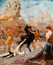 La morte di Brunehilde - Jean-Baptiste Cariven — vista dell’opera