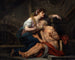 La Charité romaine - Jean-Baptiste Greuze — vista dell’opera