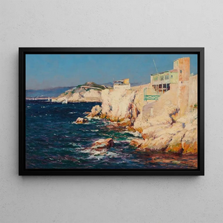 JeanBaptiste Olive - Le Cabanon de Mr Borel sur la corniche.webp