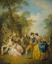 La Danse, The Dance - Jean-Baptiste Pater — Ansicht des Kunstwerks