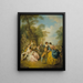 La Danse, The Dance - Jean-Baptiste Pater — gerahmtes Bild an der Wand